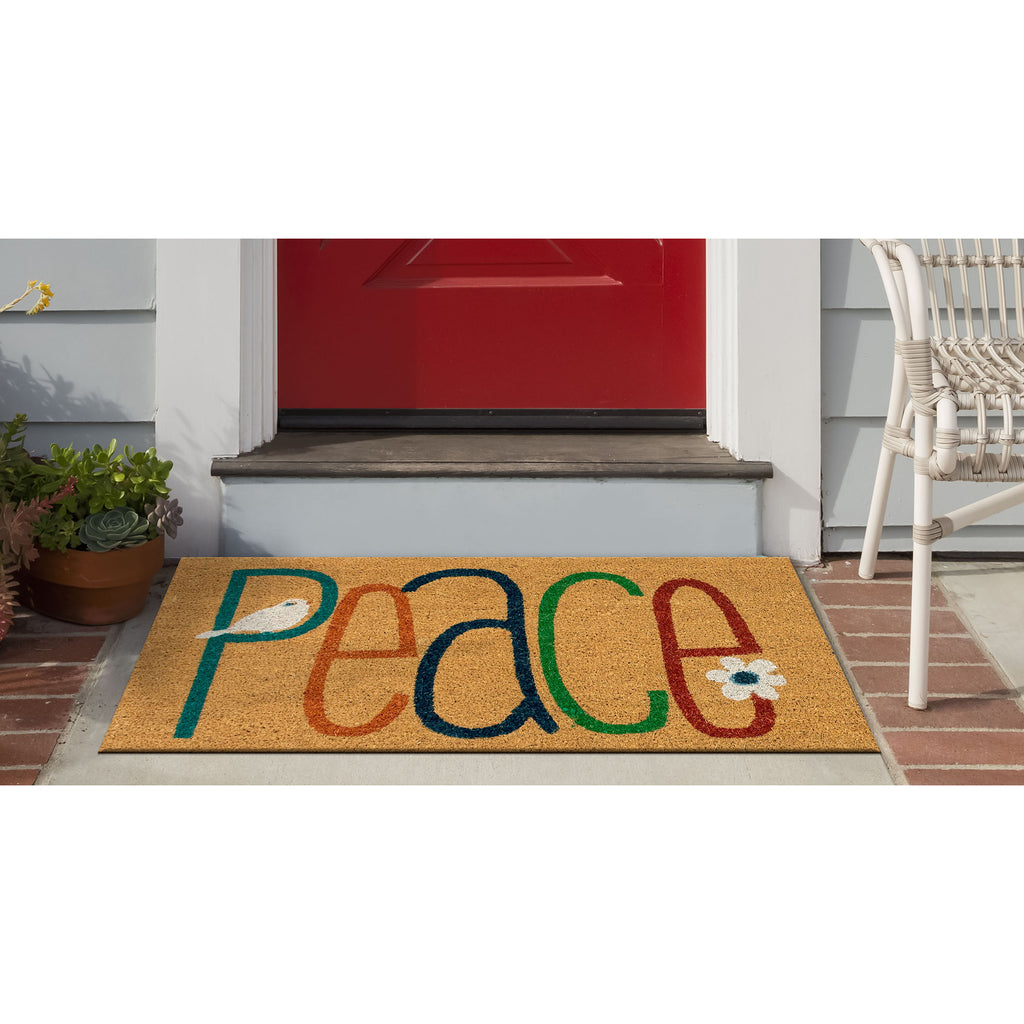 Trans Ocean Natura Peace Area Rug
