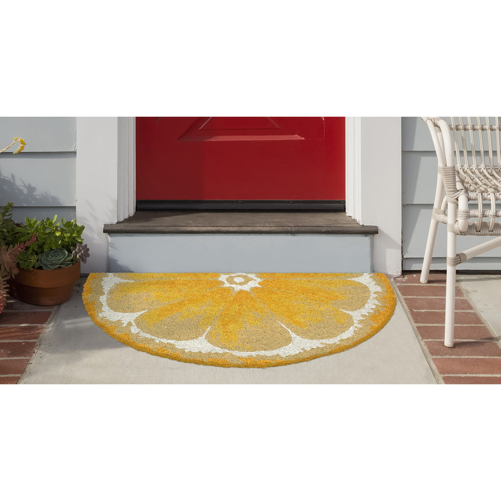 Trans Ocean Natura Lemon Area Rug