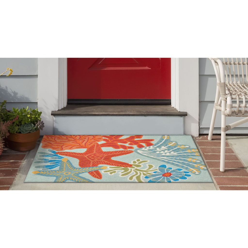Trans Ocean Ravella Ocean Scene Area Rug