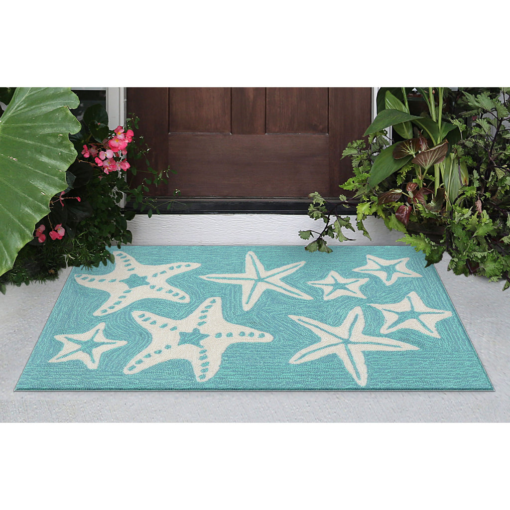 Trans Ocean Capri Starfish Area Rug