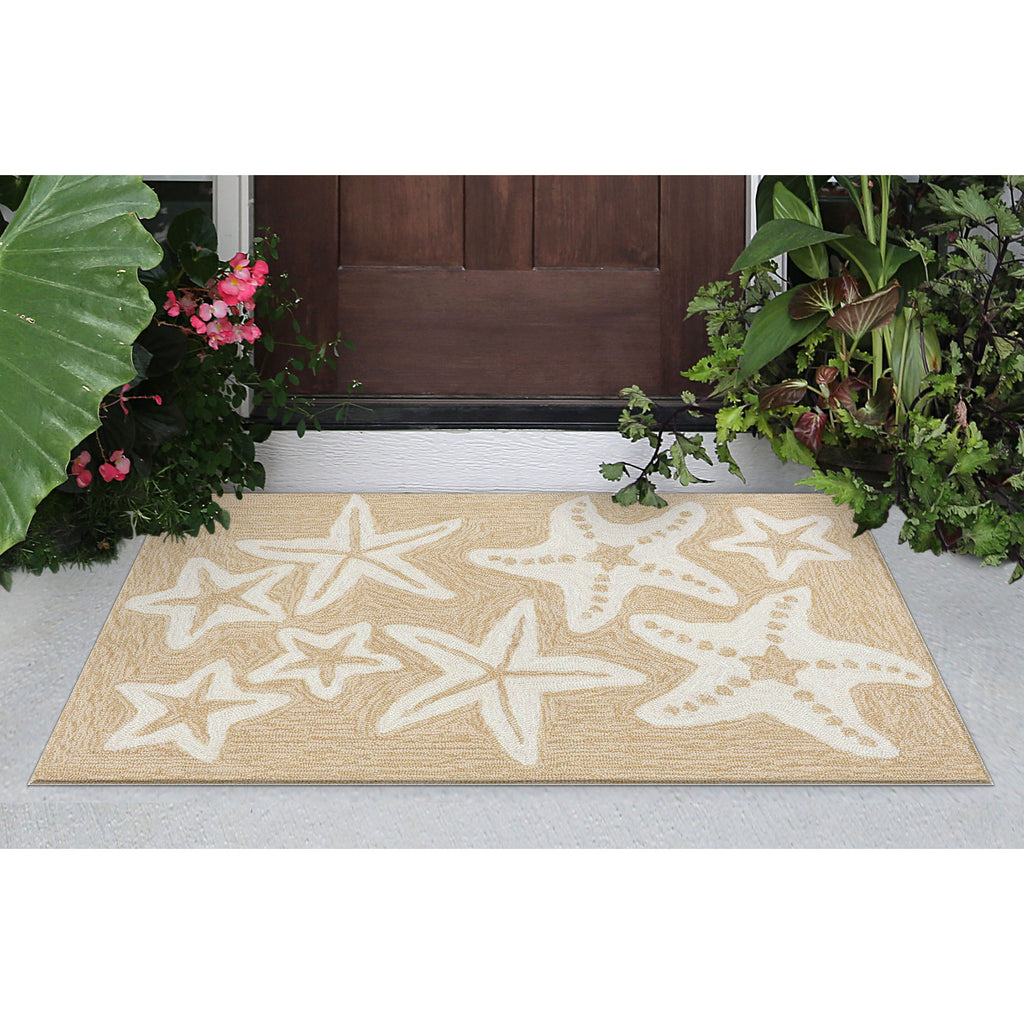 Trans Ocean Capri Starfish Area Rug