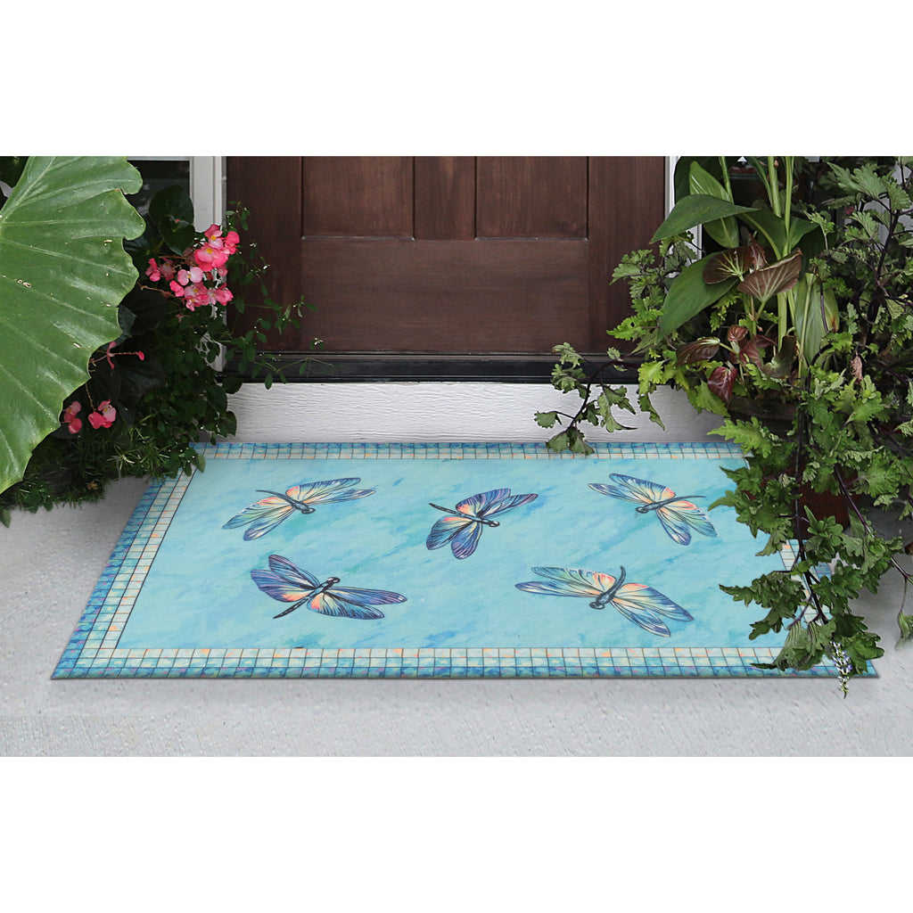 Trans Ocean Illusions Dragonflies Area Rug