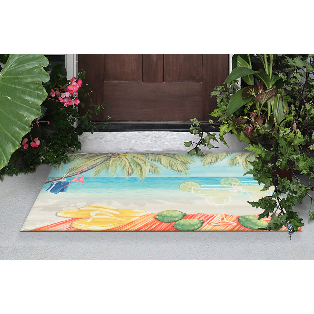 Trans Ocean Illusions Beach Party Area Rug