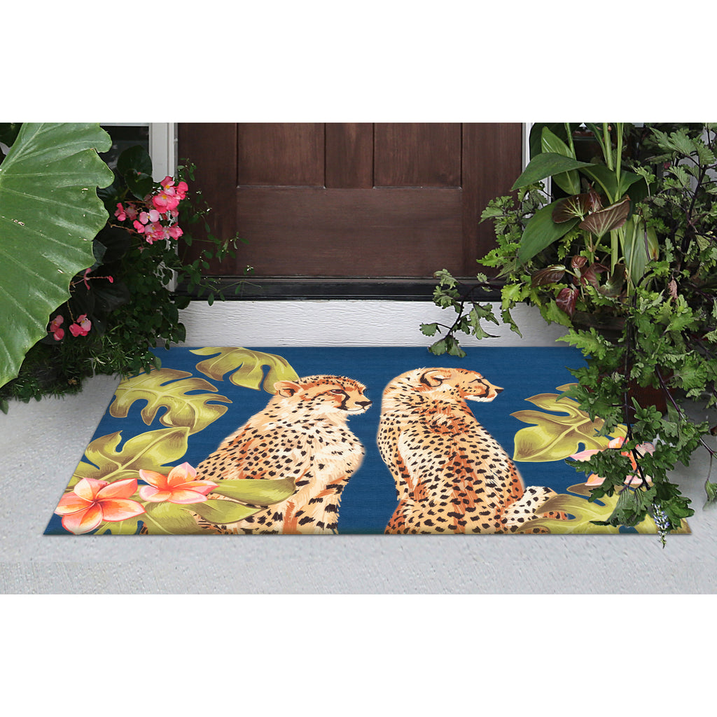 Trans Ocean Illusions Cheetahs Area Rug