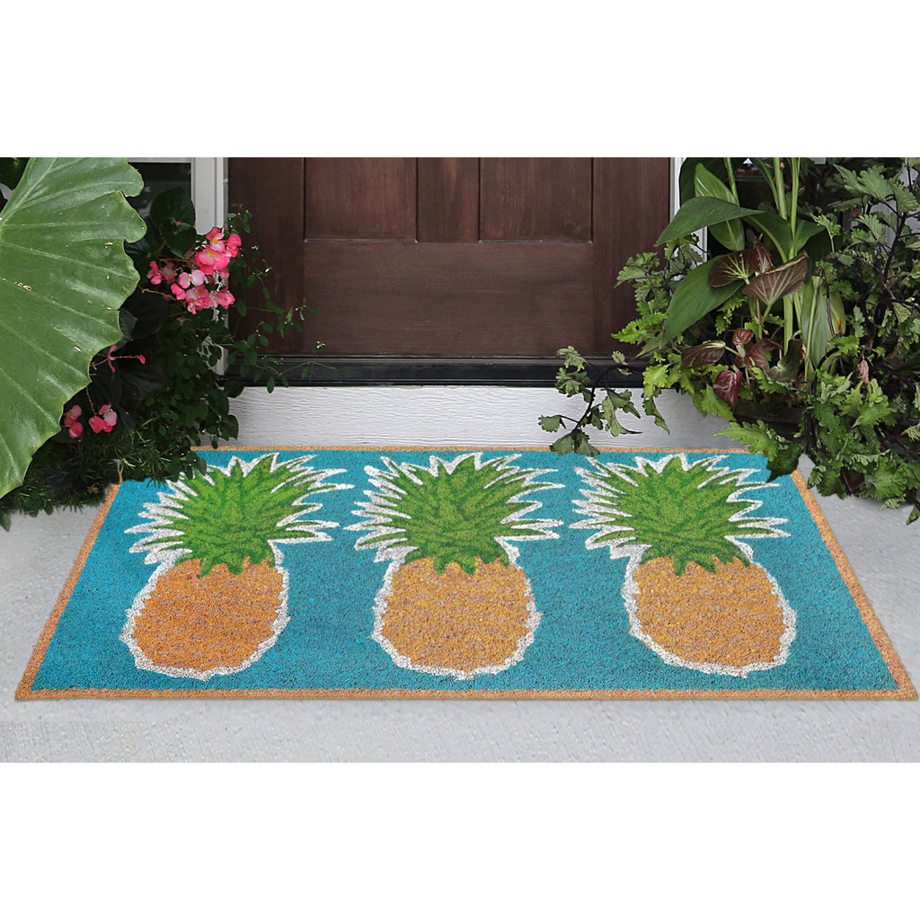 Trans Ocean Natura Pineapples Area Rug