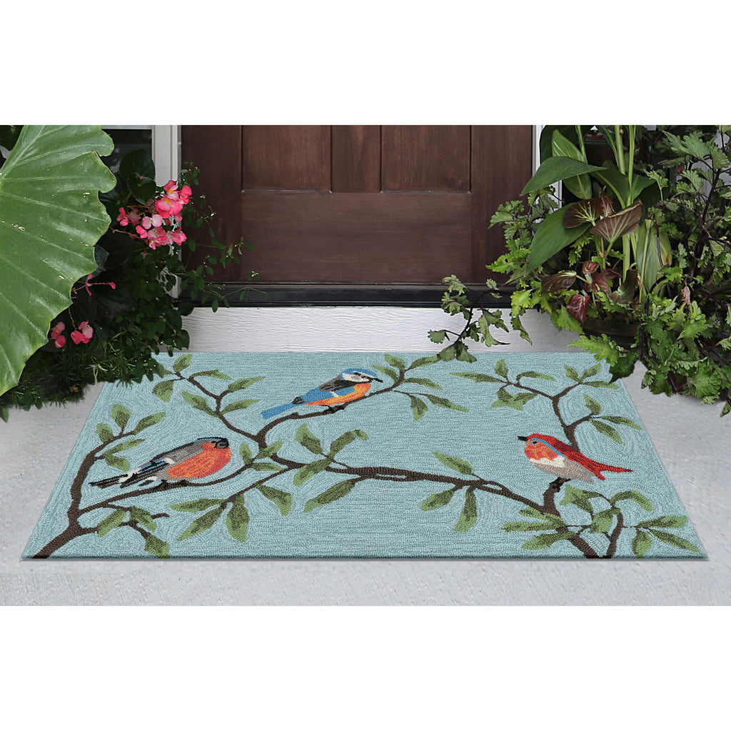 Trans Ocean Ravella Birds On Branches Area Rug