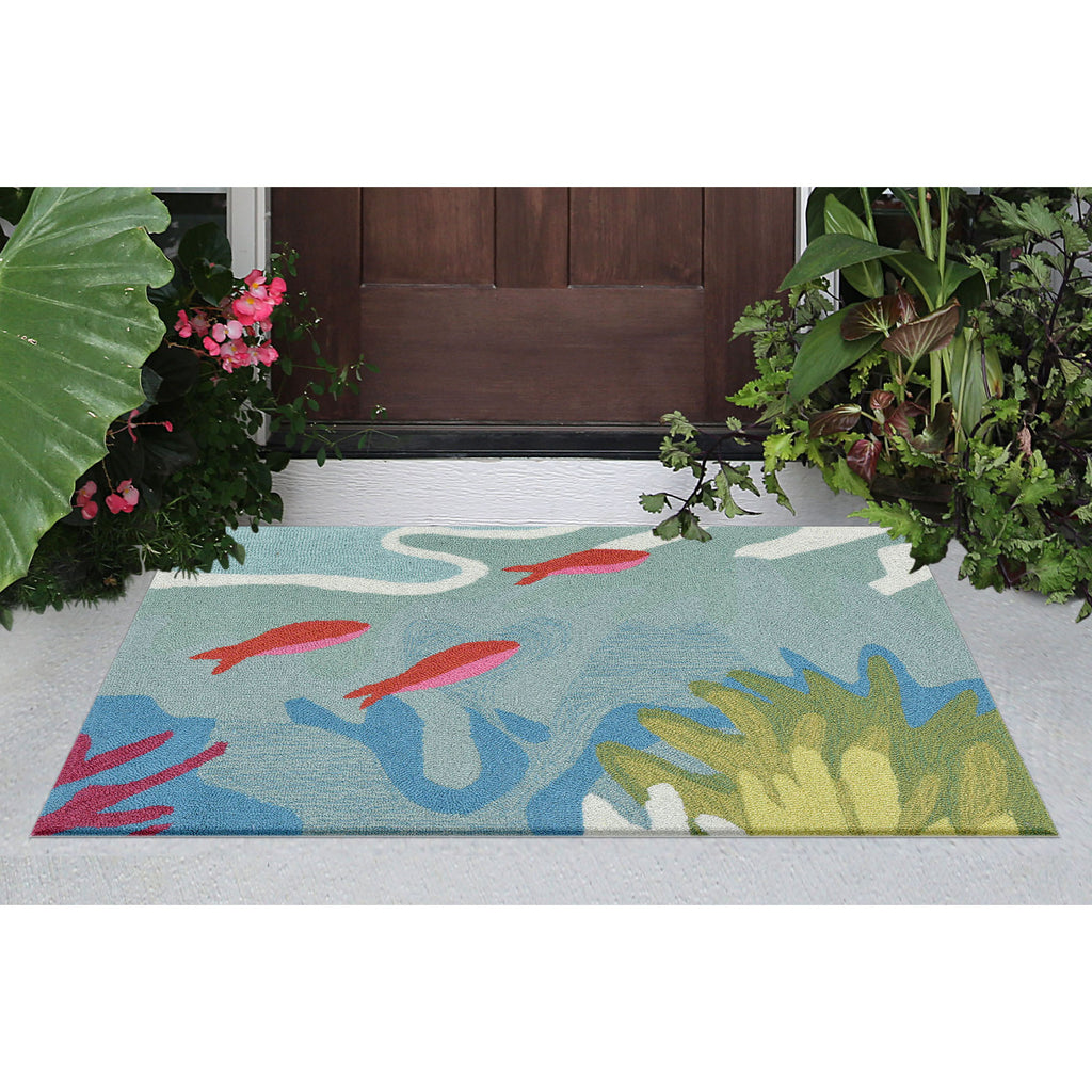 Trans Ocean Ravella Ocean View Area Rug