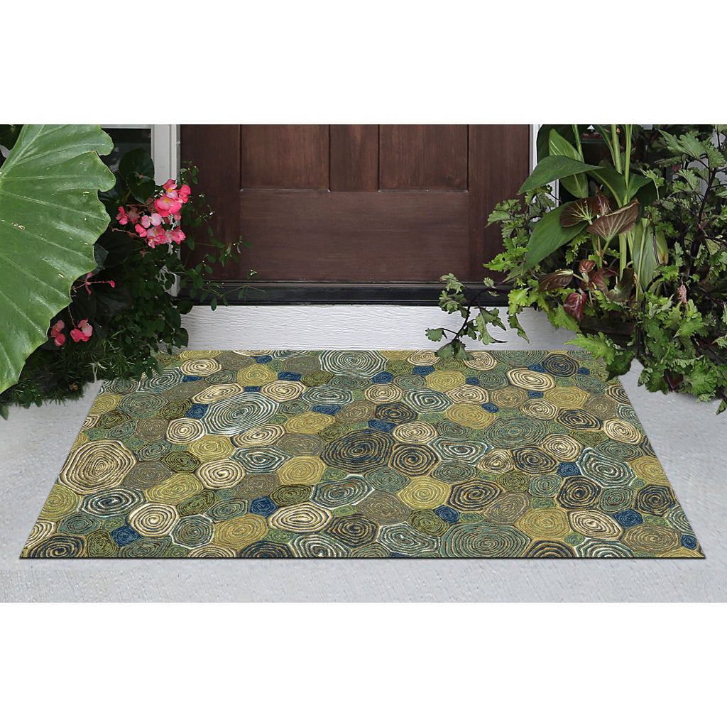 Trans Ocean Visions III Giant Swirls Area Rug