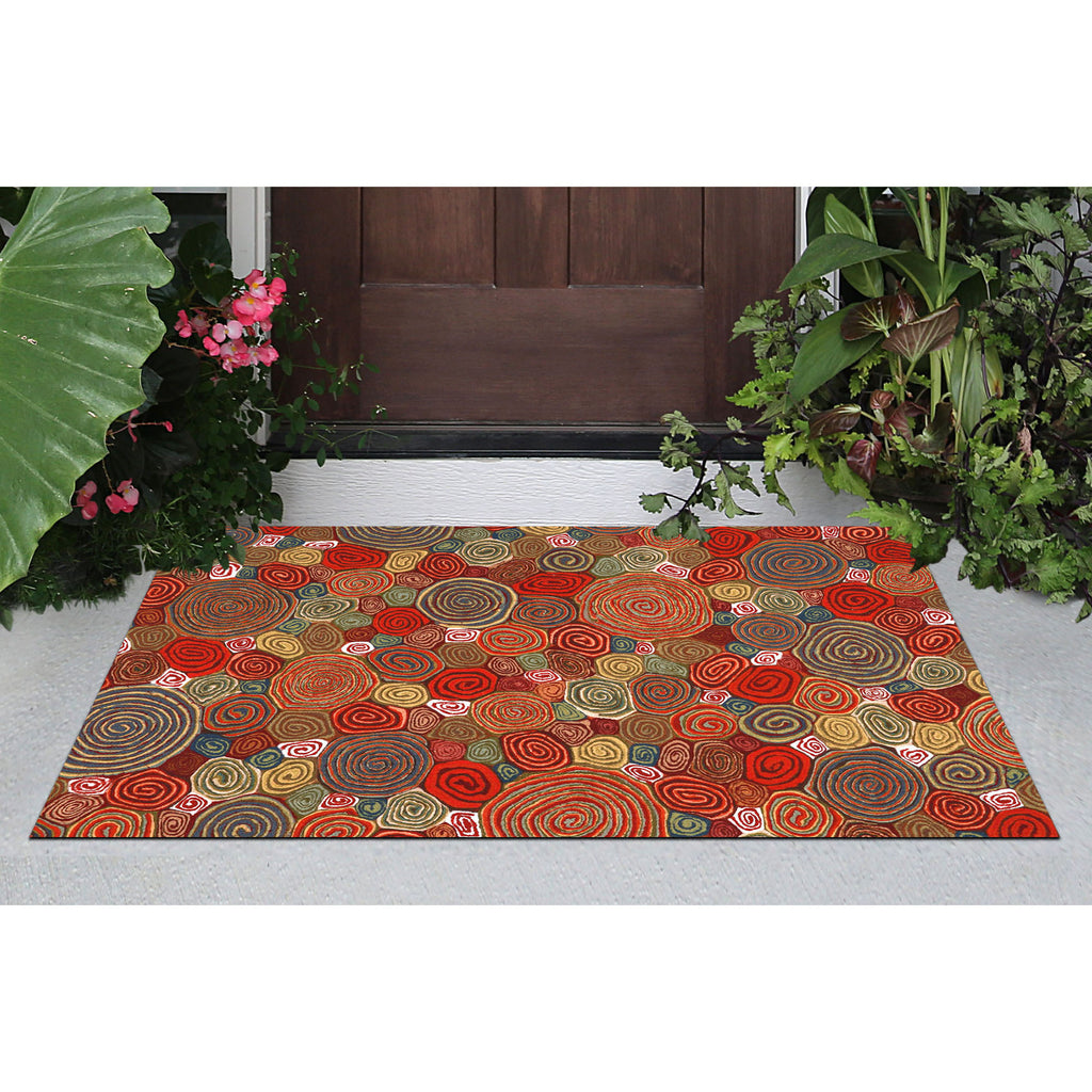 Trans Ocean Visions III Giant Swirls Area Rug