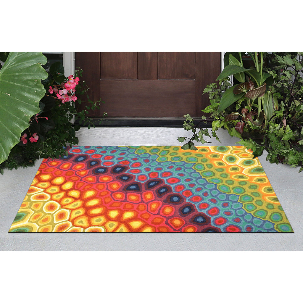 Trans Ocean Visions IV Pop Swirl Area Rug