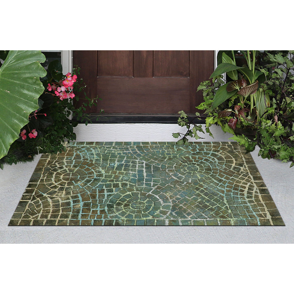 Trans Ocean Visions V Arch Tile Area Rug