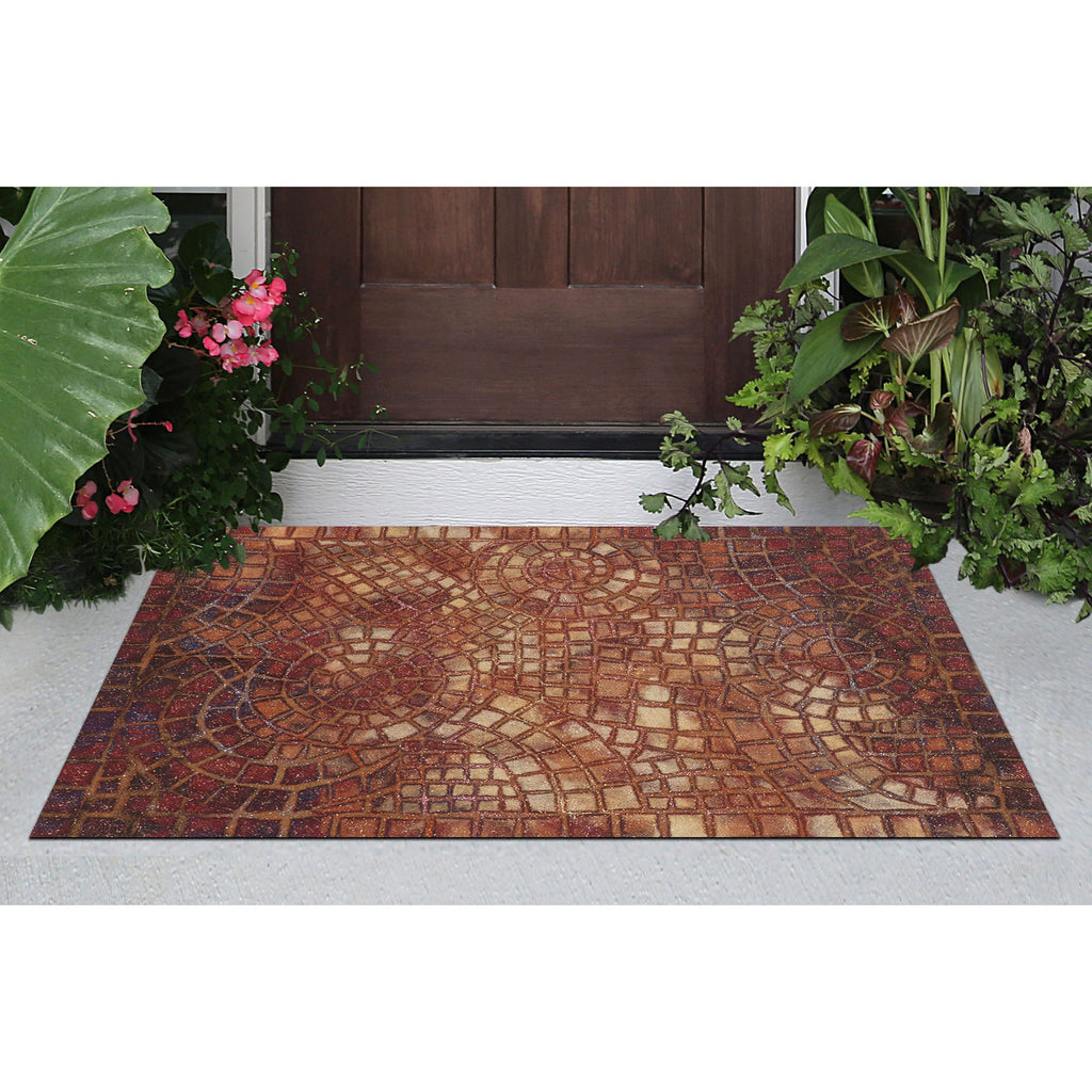 Trans Ocean Visions V Arch Tile Area Rug
