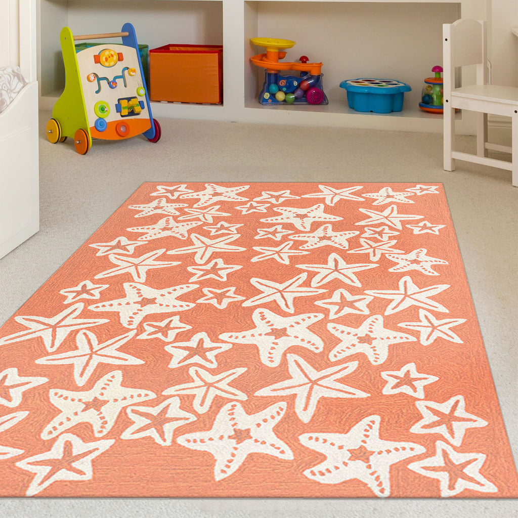 Trans Ocean Capri Starfish Area Rug