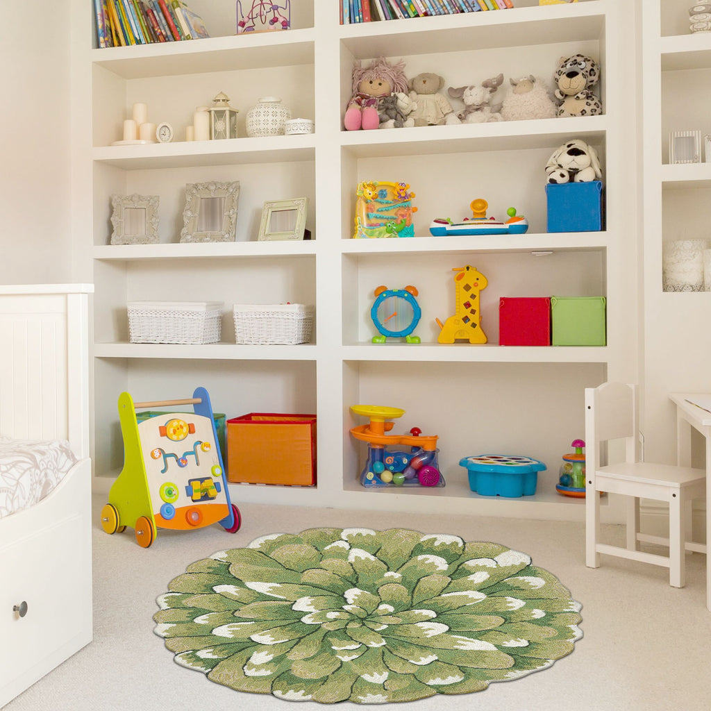 Trans Ocean Frontporch Mum Area Rug