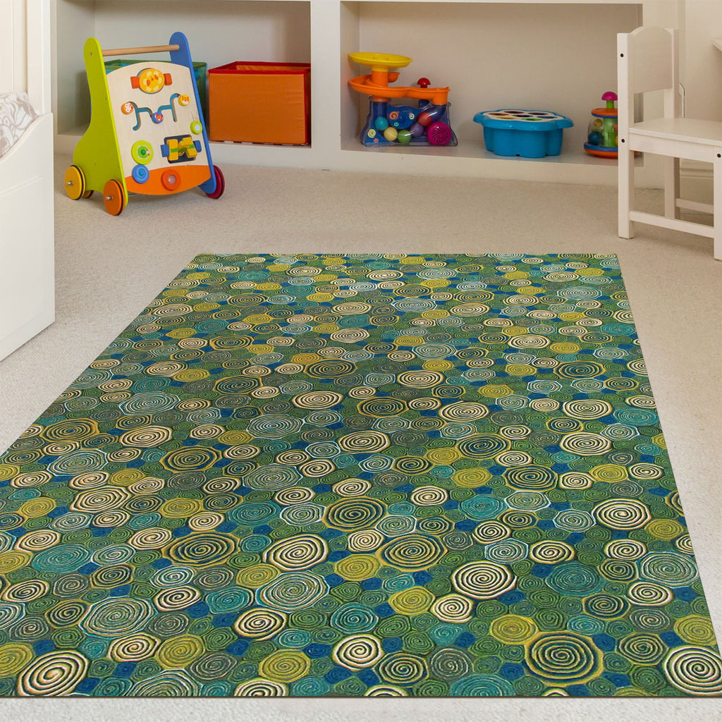 Trans Ocean Visions III Giant Swirls Area Rug