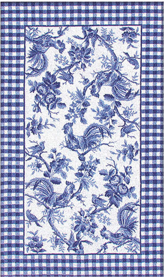 Rug Market Closeout Rooster Toile