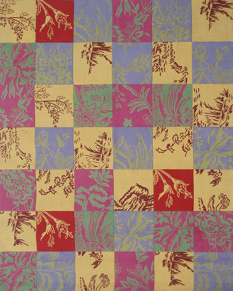 Rug Market Closeout Toile Quilt