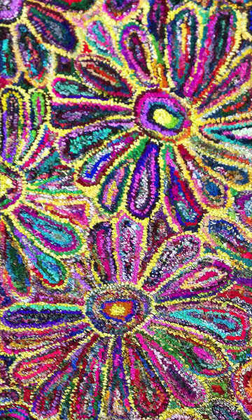 Rug Market Kids Anthro Flower