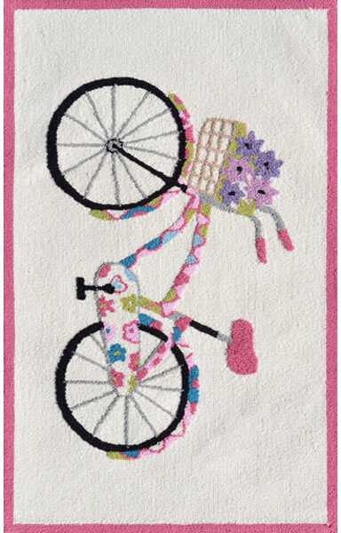 Rug Market Kids Flower Bike