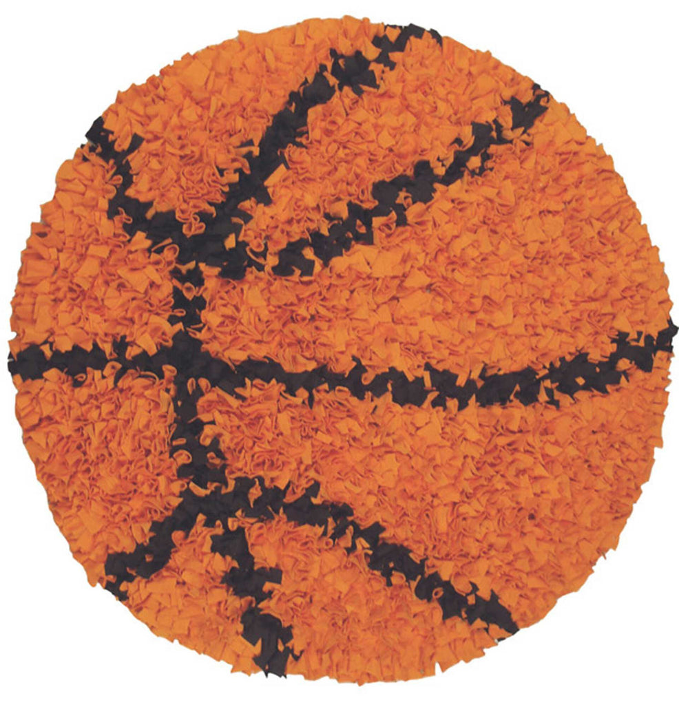 Rug Market Closeout Shaggy Raggy Basketball