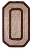 Thorndike Mills Town Crier Red Heather w/Red Solids Area Rug