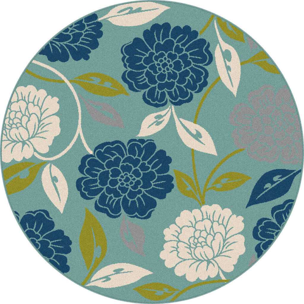 Tayse Garden City Peony Area Rug