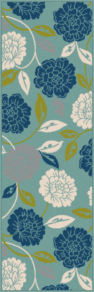 Tayse Garden City Peony Area Rug