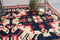 Vintage Area Rug Kazak Turkish 5' 4" X 3' 4" Wool Handmade Rug