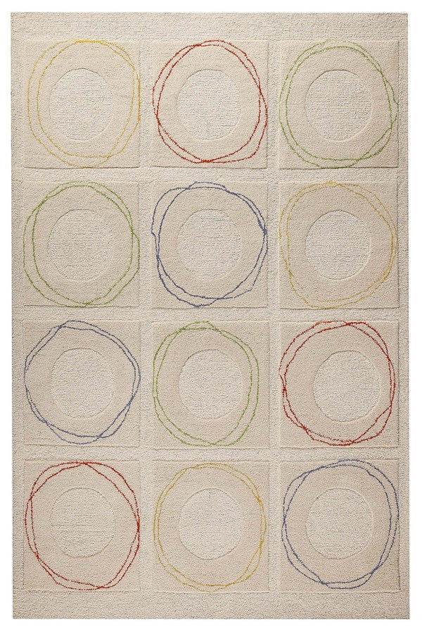 MAT Orange 5WT Circa Area Rug