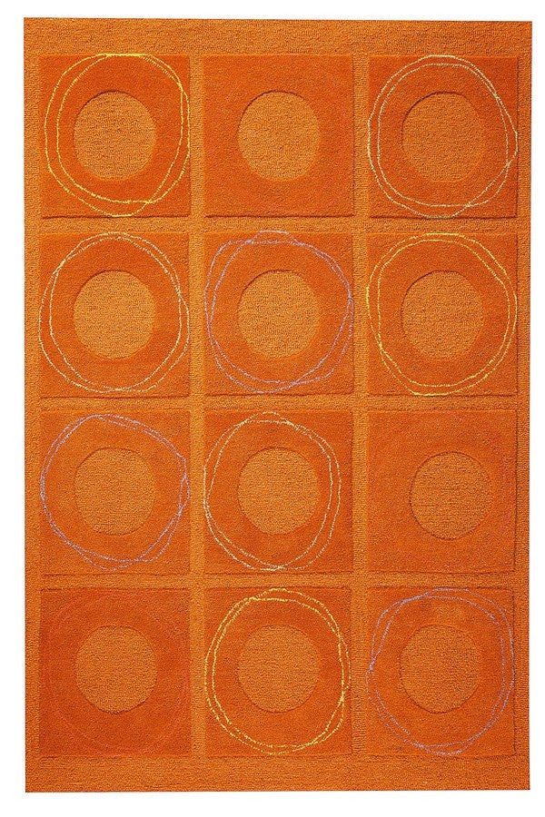 MAT Orange 5WT Circa Area Rug