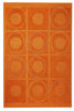 MAT Orange 5WT Circa Area Rug