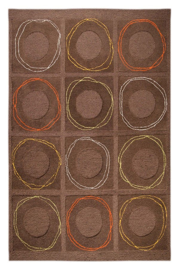 MAT Orange 5WT Circa Area Rug